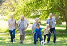 Ejercicios para toda la familia en parques y áreas verdes