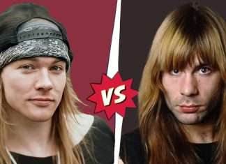 Choque de leyendas: el día que Bruce Dickinson casi golpea a Axl Rose en Canadá