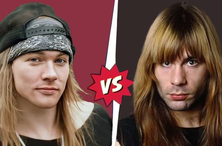 Choque de leyendas: el día que Bruce Dickinson casi golpea a Axl Rose en Canadá