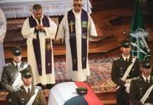 Presidente Kast asiste al funeral de Estado del carabinero asesinado en el sur: «El crimen no quedará impune»