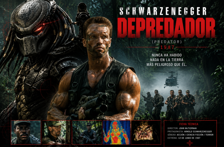 “Depredador”: la obra maestra que transformó a un monstruo extraterrestre en un ícono del cine